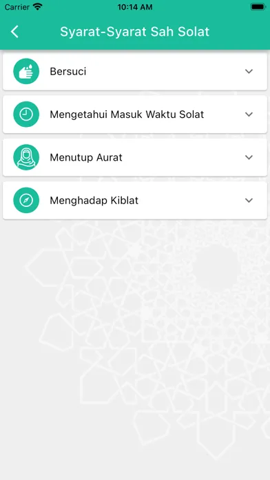 Скриншоты Solat Fardhu